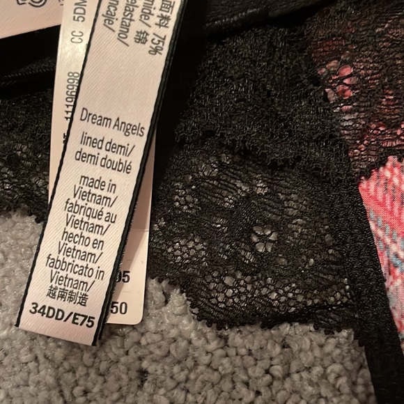 Dream Angels Demi & Thong 34DD/ Med NWT - Picture 8 of 10
